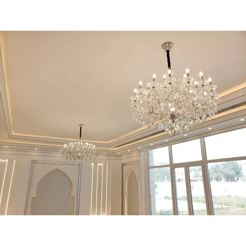Allumage Extra Wide Classic Crystal Chandelier