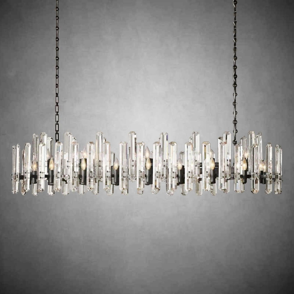 Bonington Rectangular chandelier 54” 72"