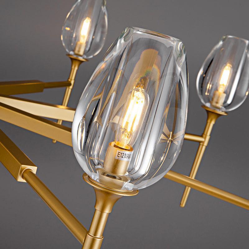Tulipe Round Chandelier 27''42''54''