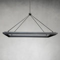 Peral Rectangular Chandelier 50"62"