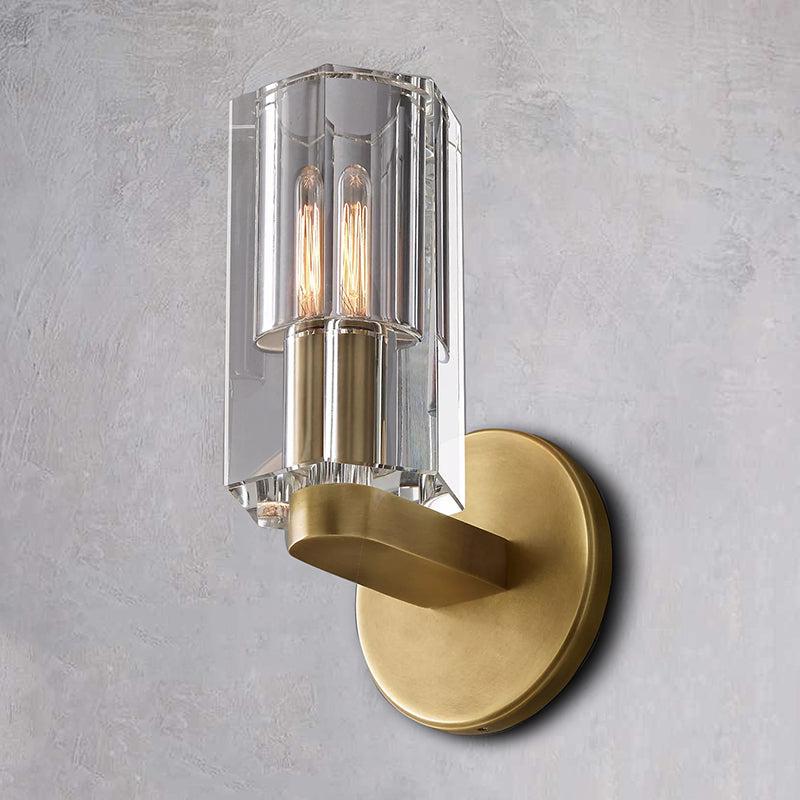 Arcachen Crystal Wall Sconce 9"H