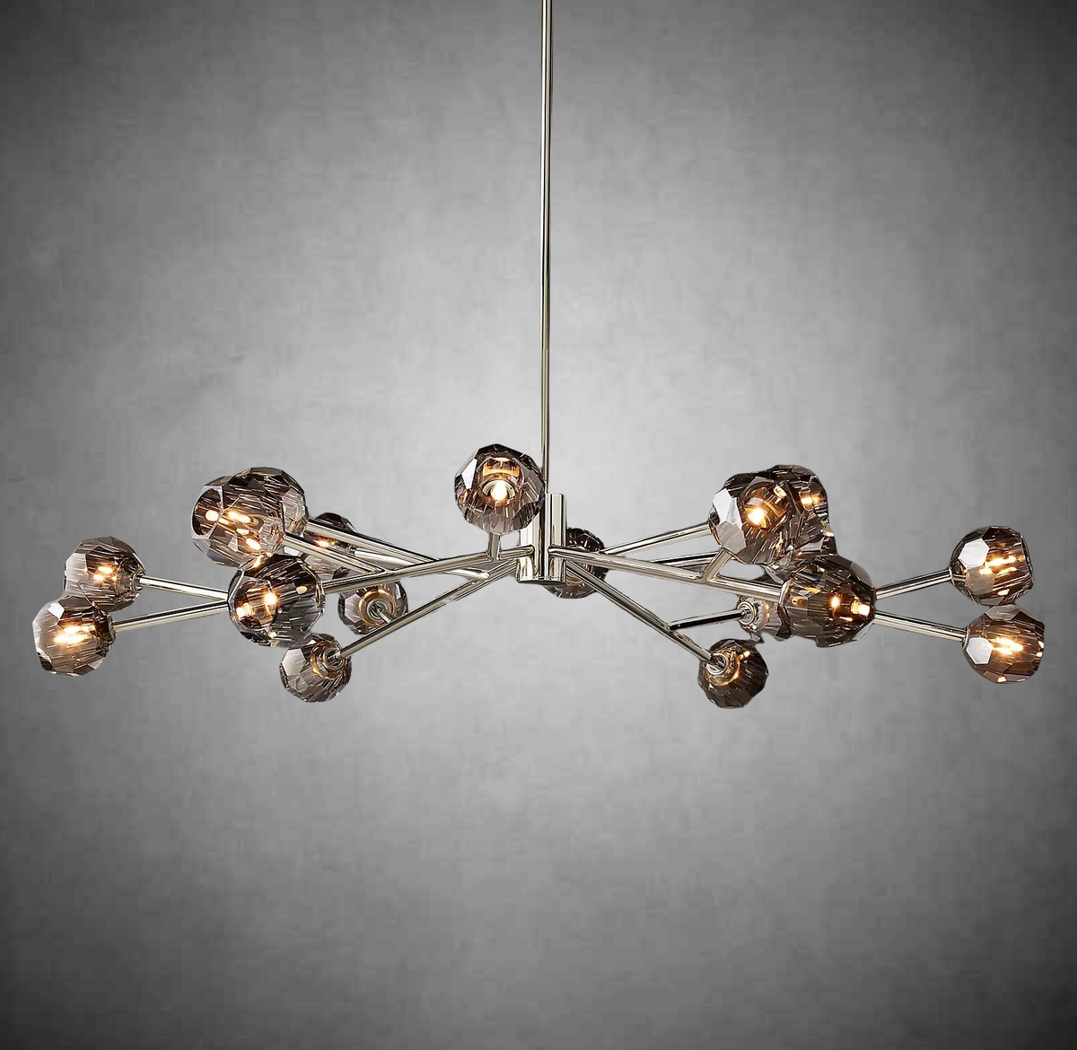 Bille De Crystal Glass Round Chandelier 24"36"48"60"72"