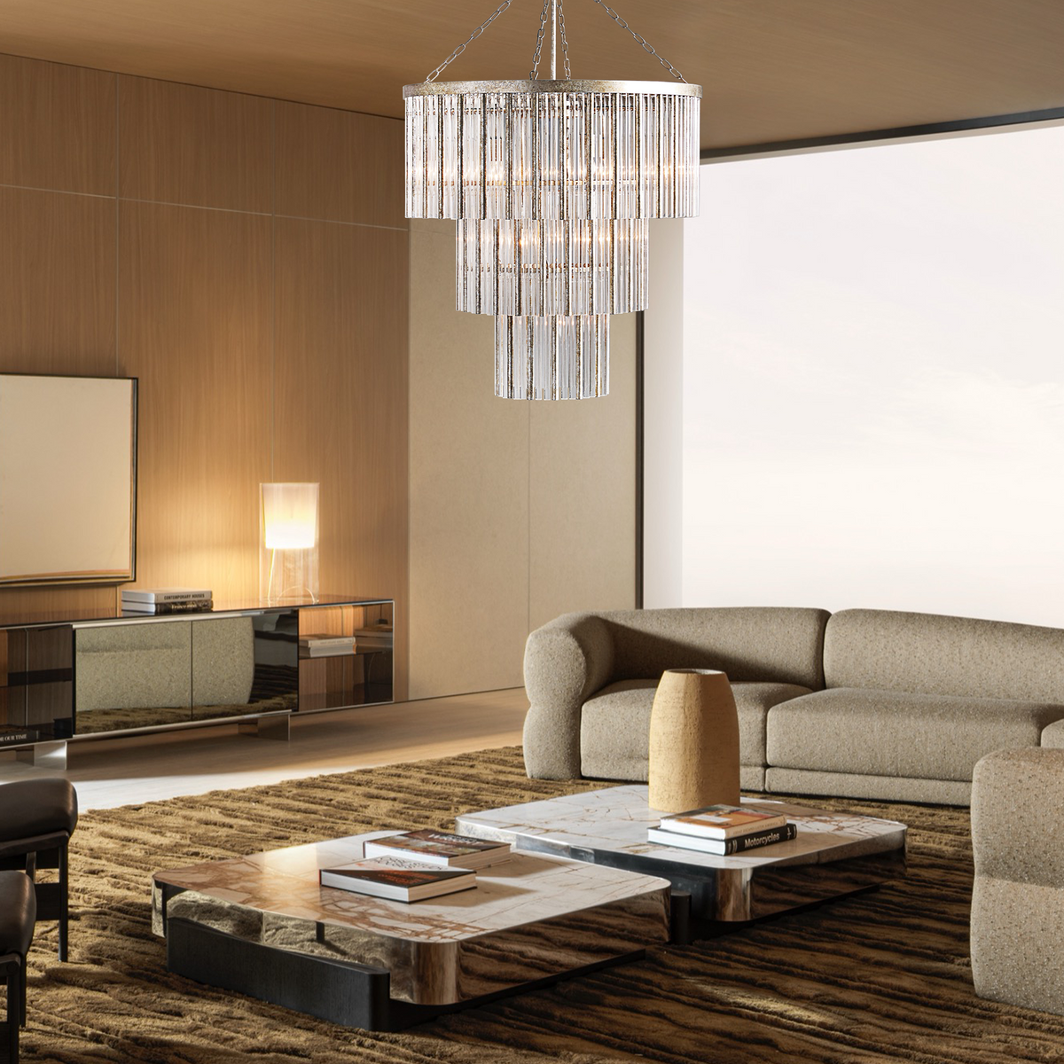 Alandra 3-Tier Chandelier