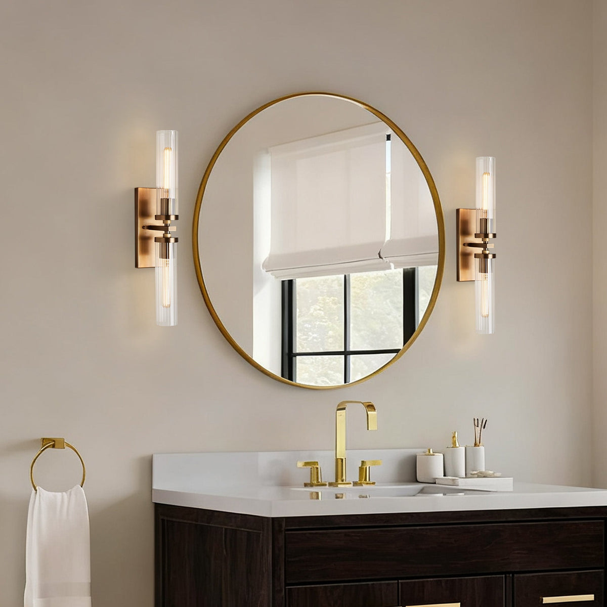 Lunoir 2-Light Wall Sconce