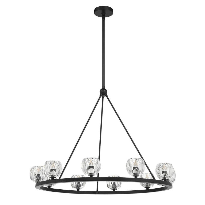Agron 10 Light Crystal Chandelier
