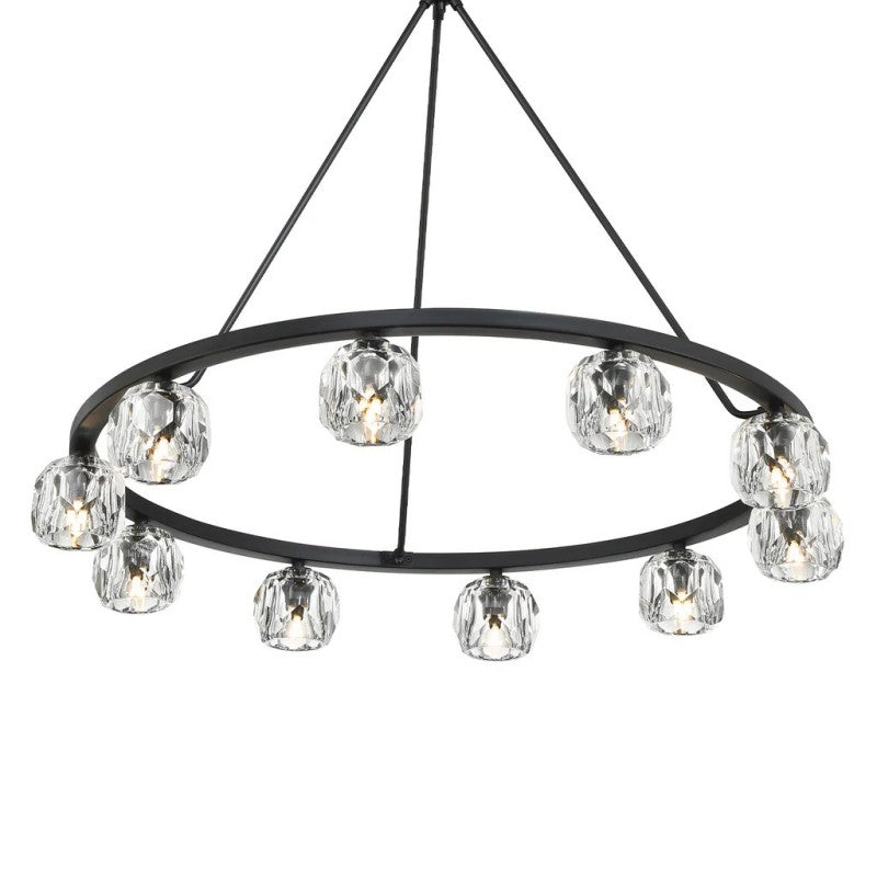 Agron 10 Light Crystal Chandelier