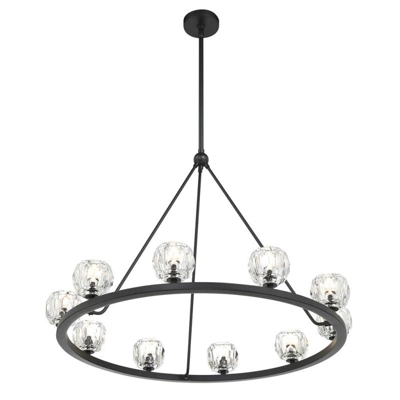 Agron 12 Light Crystal Chandelier