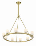 Agron 12 Light Alabaster Chandelier