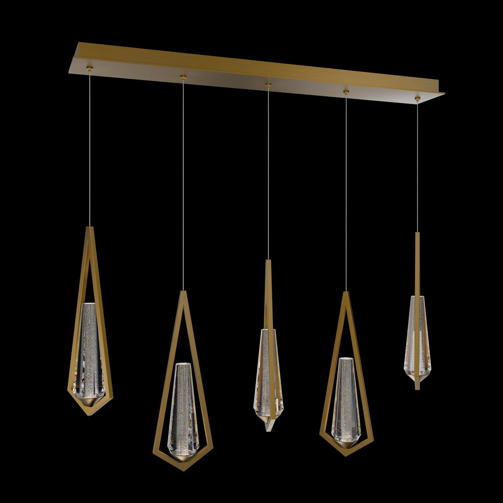 Devotion Linear Chandelier 5 Light