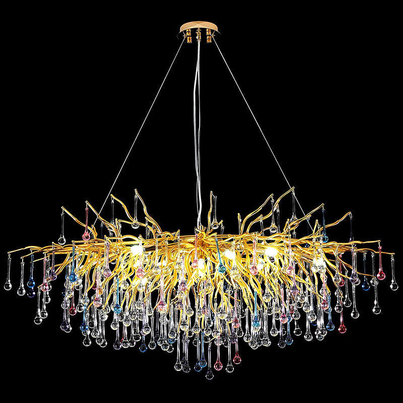 Doris Crystal Branch Chandelier