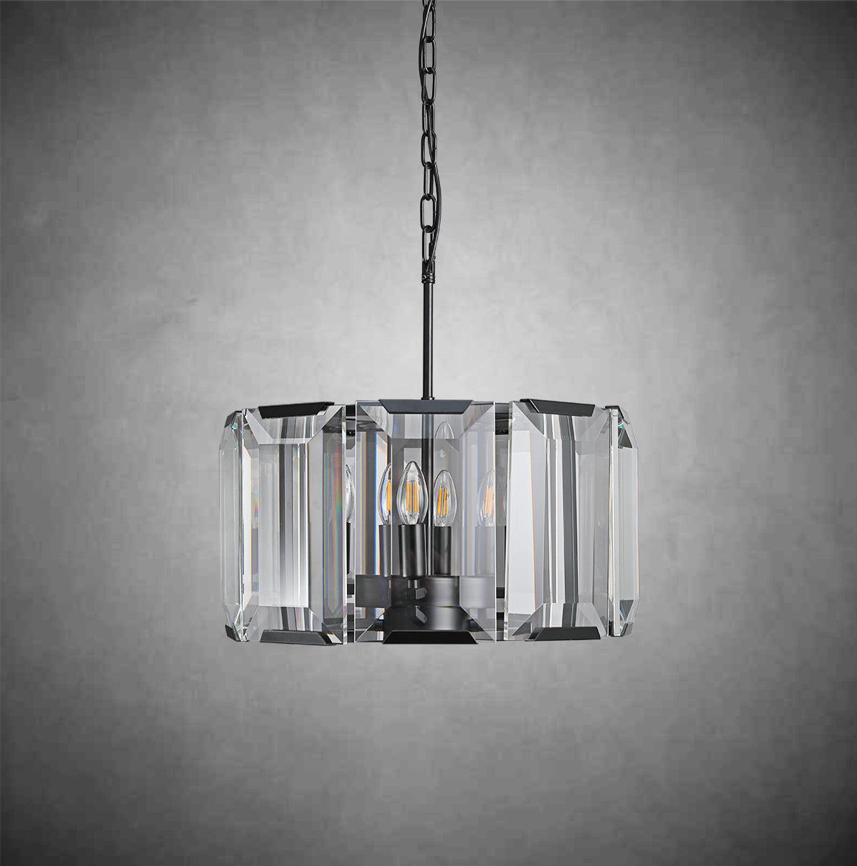 Harlew Crystal Round Chandelier 19''31''43''60''
