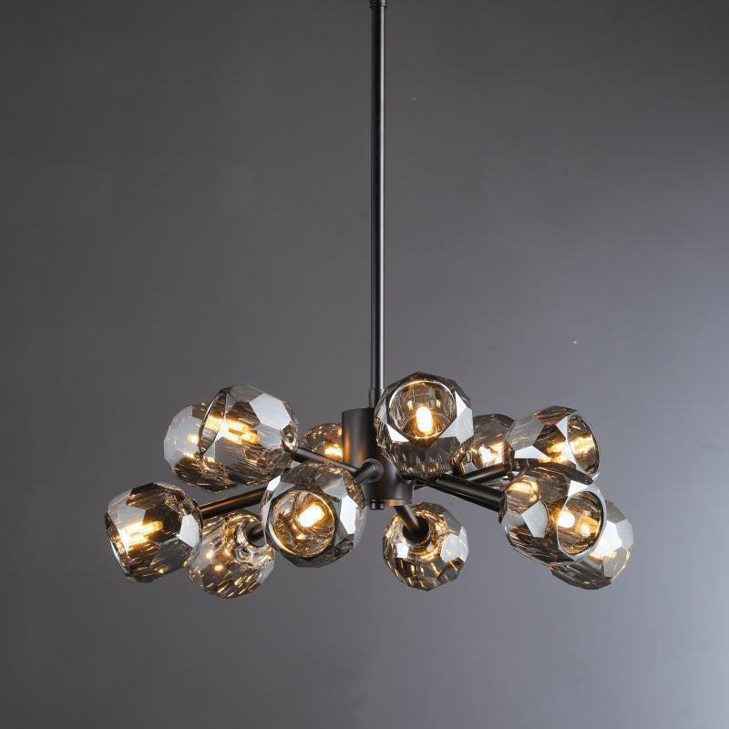 Bille De Crystal Glass Round Chandelier 24"36"48"60"72"