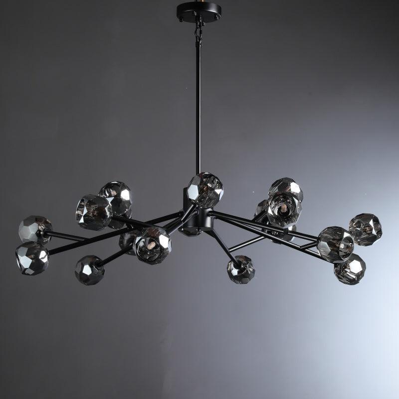 Bille De Crystal Glass Round Chandelier 24"36"48"60"72"