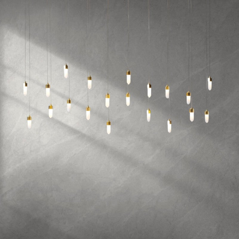 Leo Chandelier-20 Drop Rectangle