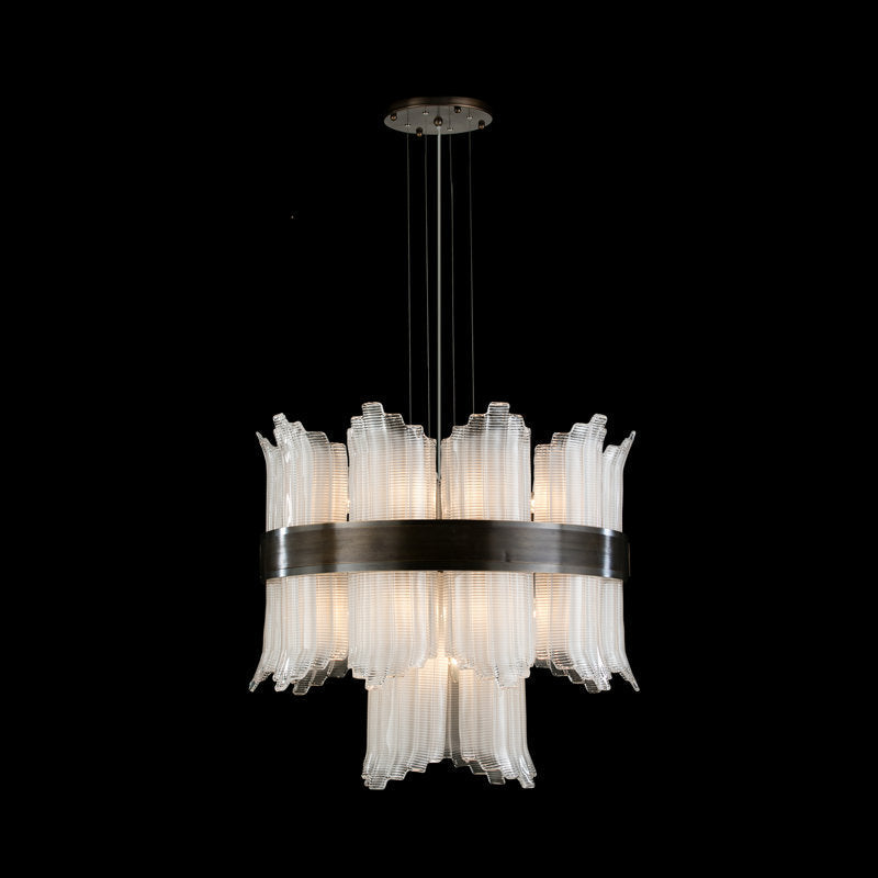 Luxury 24-Light Crystal Chandelier