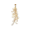 Drooping Ceramic Ginkgo Leaf Chandelier