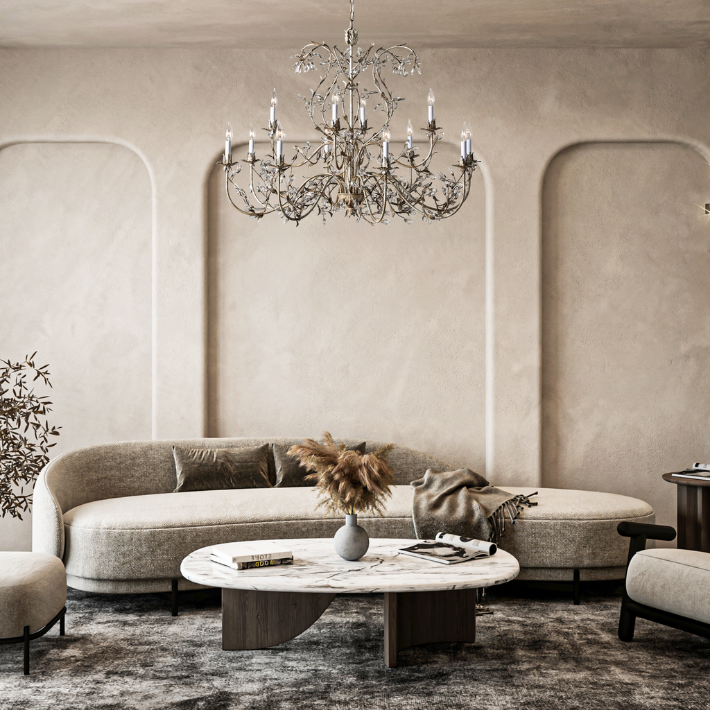 Claudelle 12-Light Chandelier