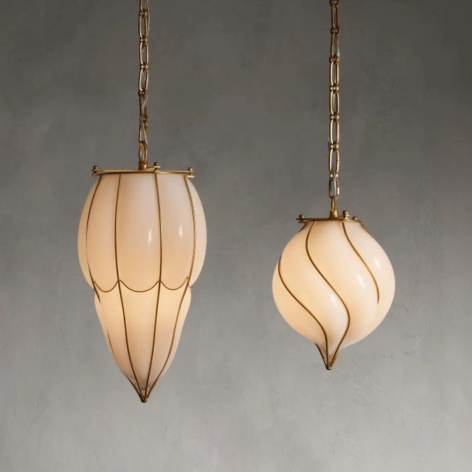 Aldrino Small Glass Pendant