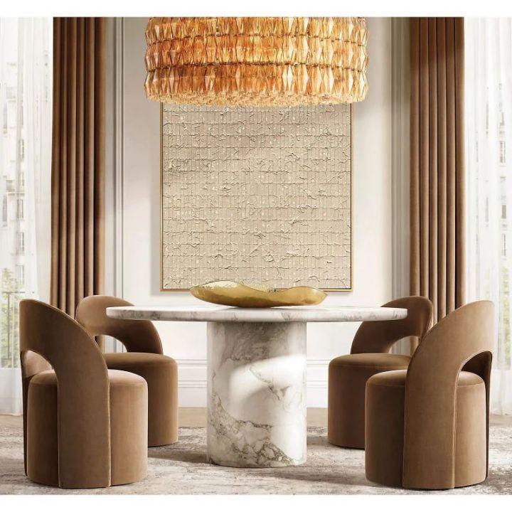 Chiaravalle Smoke Glass Round Chandelier 37"47‘’62‘’