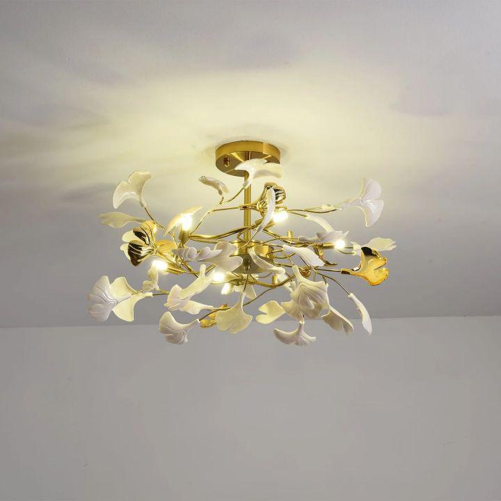 Gingko Luxury Chandelier Style B