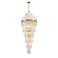Hayer Multi-Layer Crystal 31 Light Chandelier