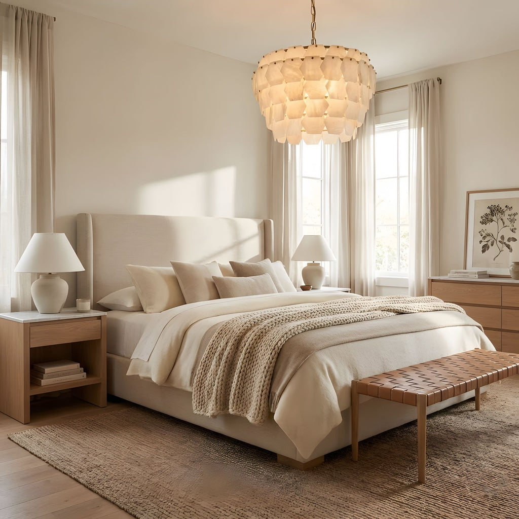 Hexa Cloud Alabaster Pendant Light - Vakkerlight