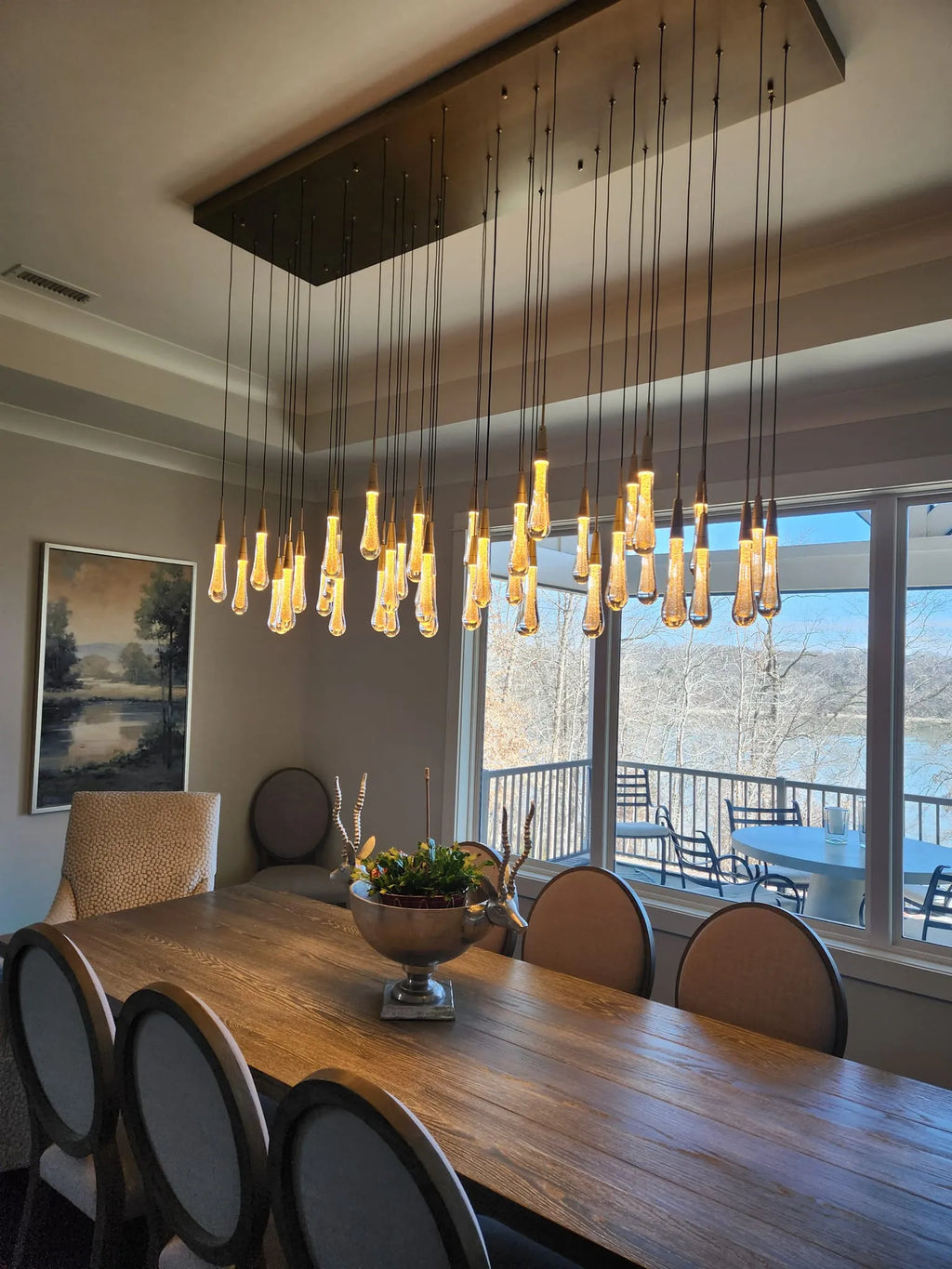 Solvane Linear Chandelier 37"50"70"87"120"