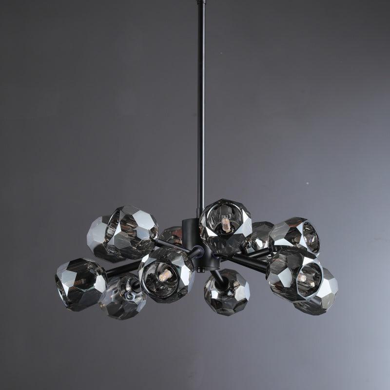 Bille De Crystal Glass Round Chandelier 24"36"48"60"72"
