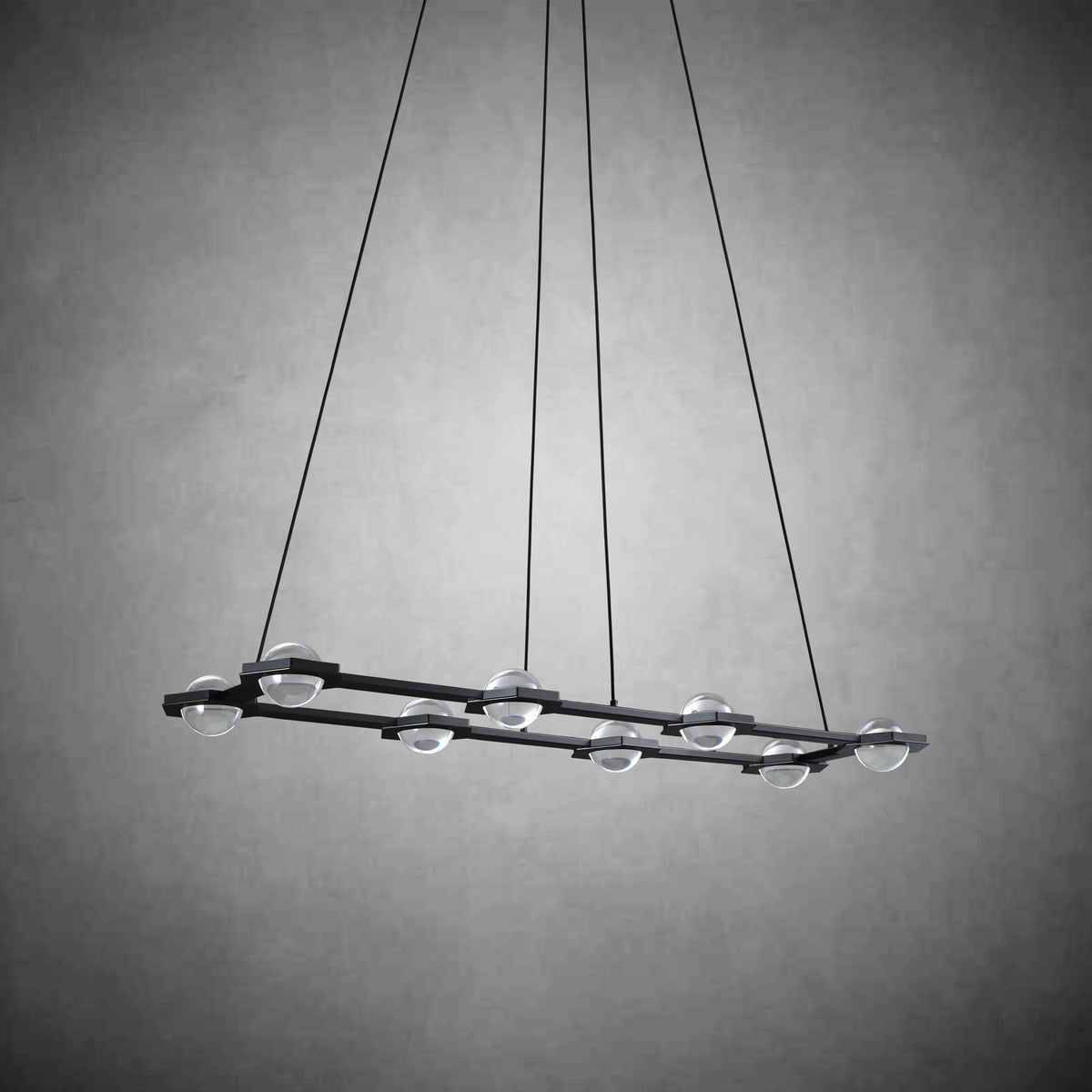 Eclatamt Linear Chandelier 54''W 72''W