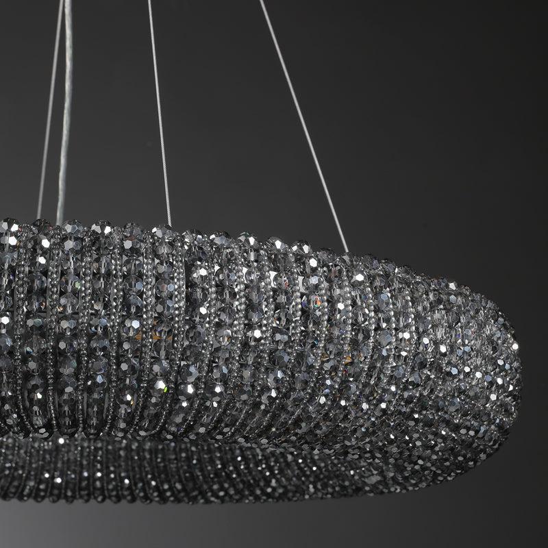 Halos Crystal Round LED Chandelier 32"41''59''72''