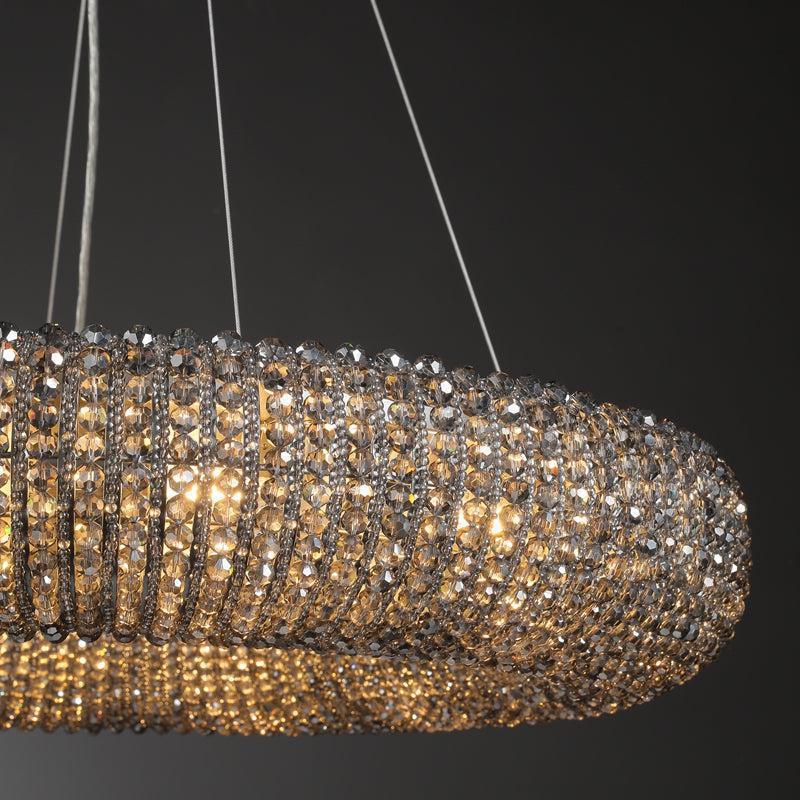 Halos Crystal Round LED Chandelier 32"41''59''72''