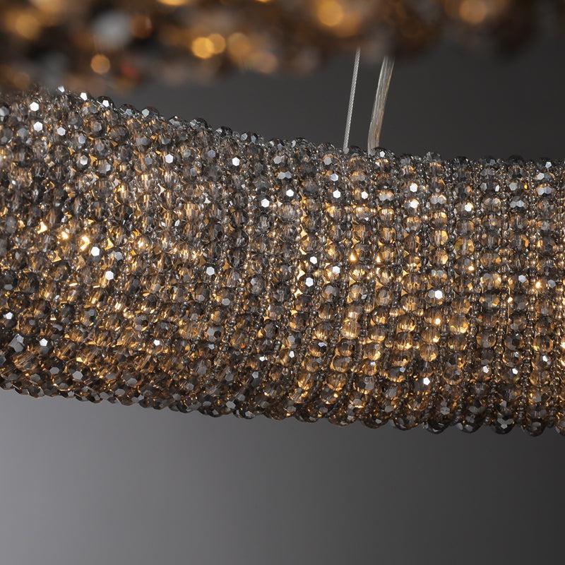 Halos Crystal Round LED Chandelier 32"41''59''72''