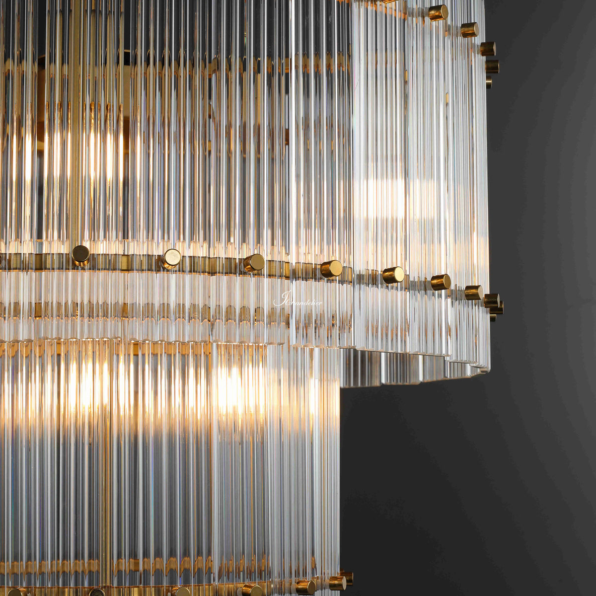 Sun Marcus 2-Tier Round Chandelier 22"
