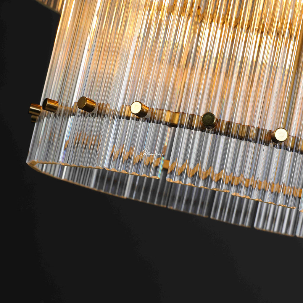 Sun Marcus 2-Tier Round Chandelier 22"