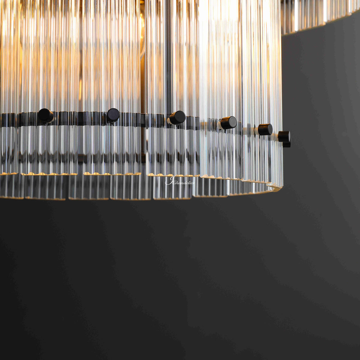 Sun Marcus 2-Tier Round Chandelier 37"
