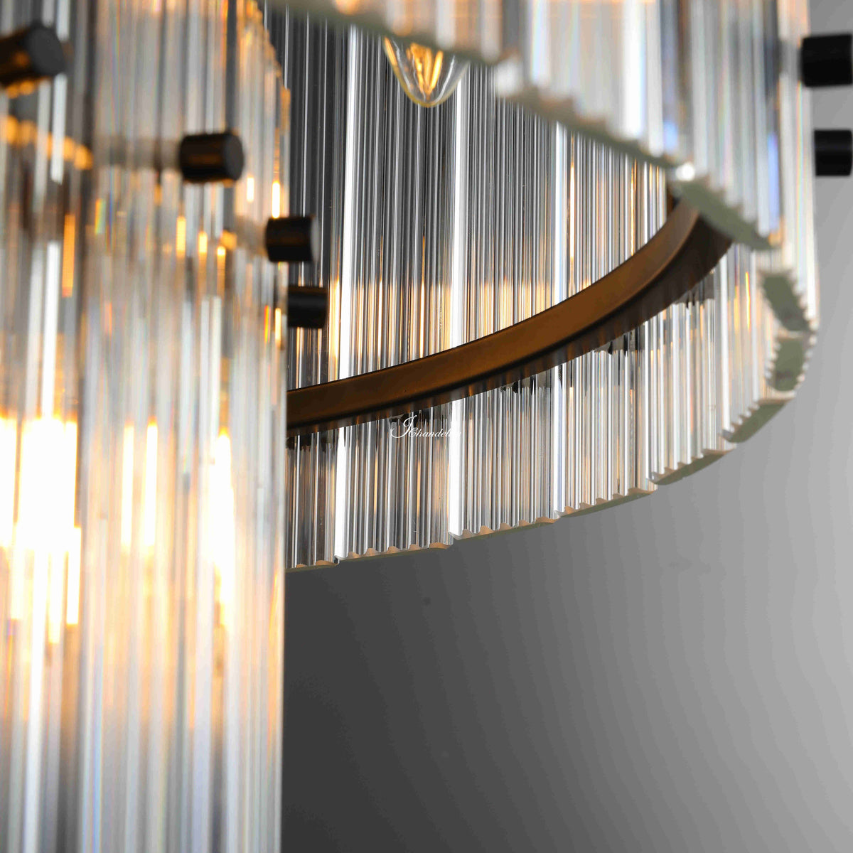 Sun Marcus 2-Tier Round Chandelier 37"