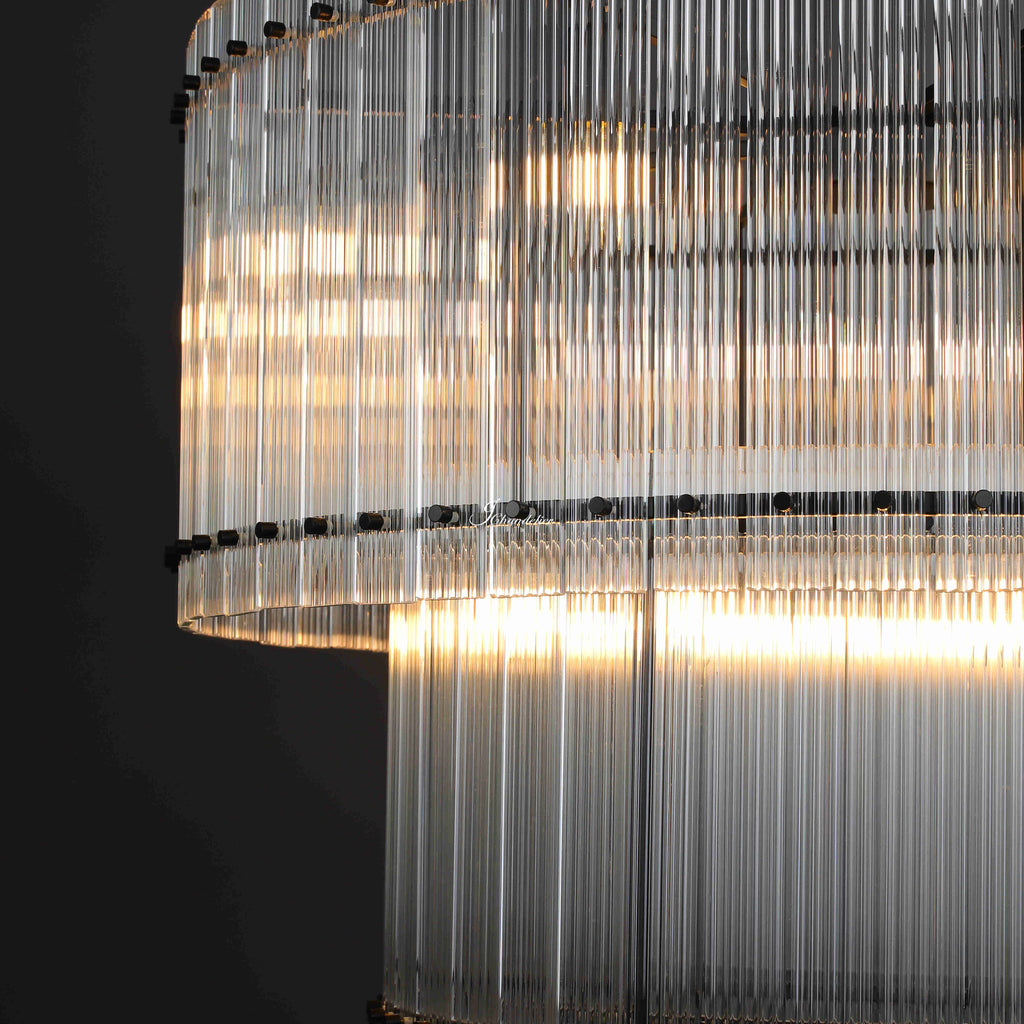 Sun Marcus 2-Tier Round Chandelier 48"