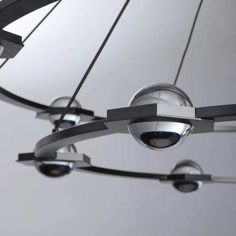 Eclatamt 2-Tier Round Chandelier 48'' 60"