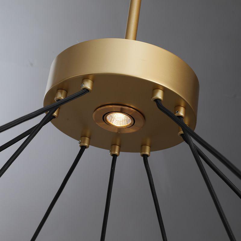 Eclatamt 2-Tier Round Chandelier 48'' 60"