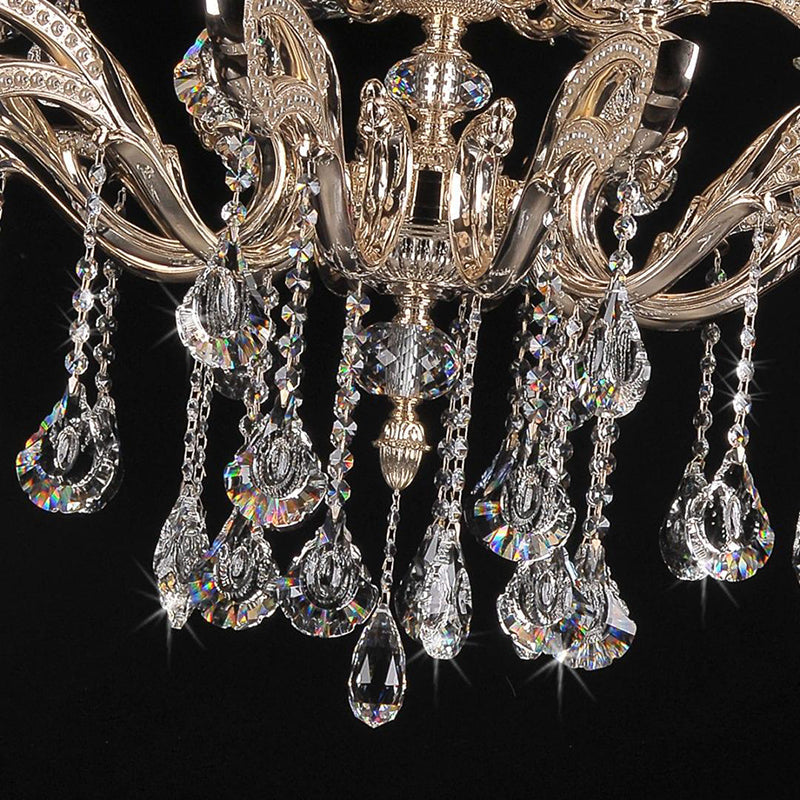 Le Roi Soleil Chandelier 44" 18 Lights