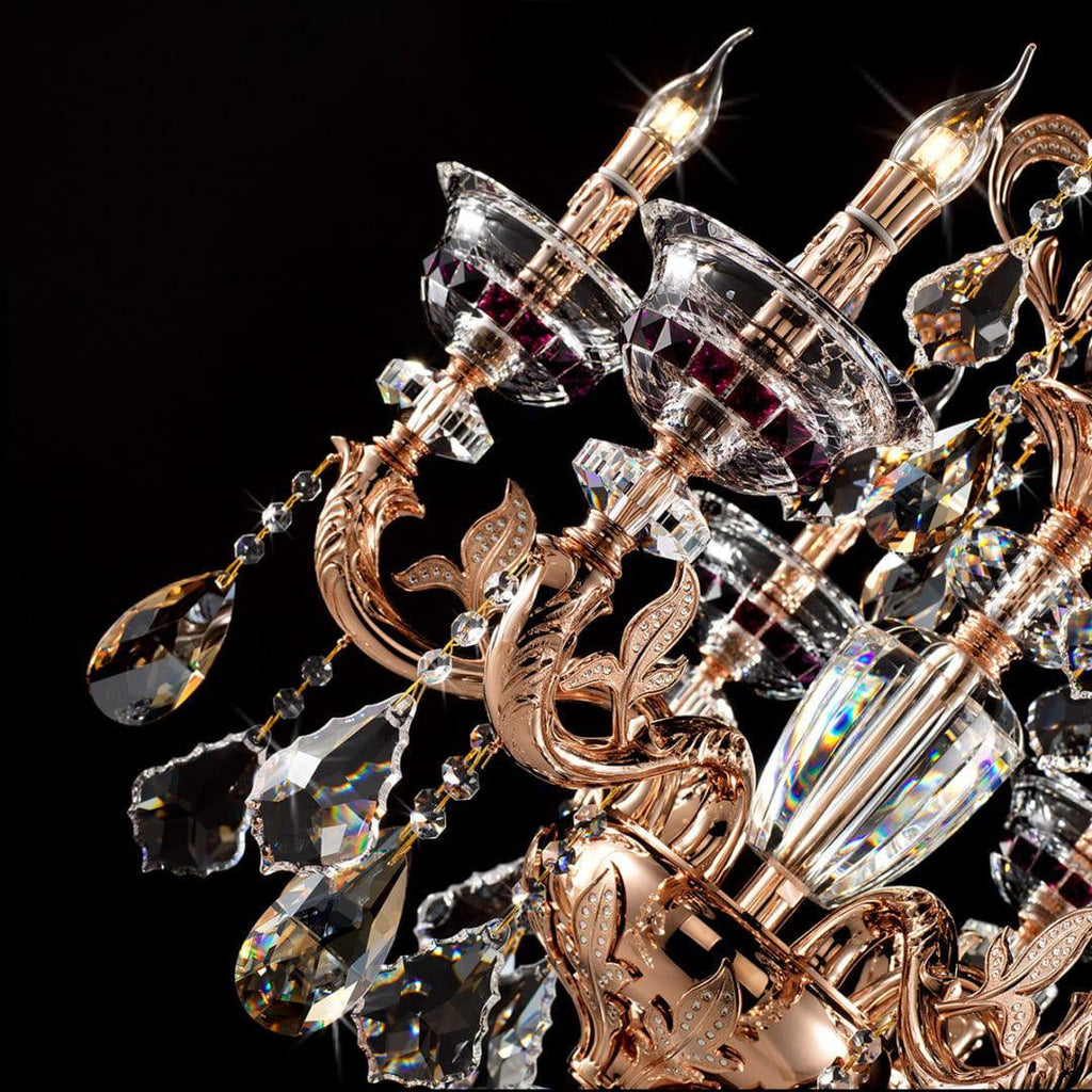Bacalao Chandelier 27" 6 Lights