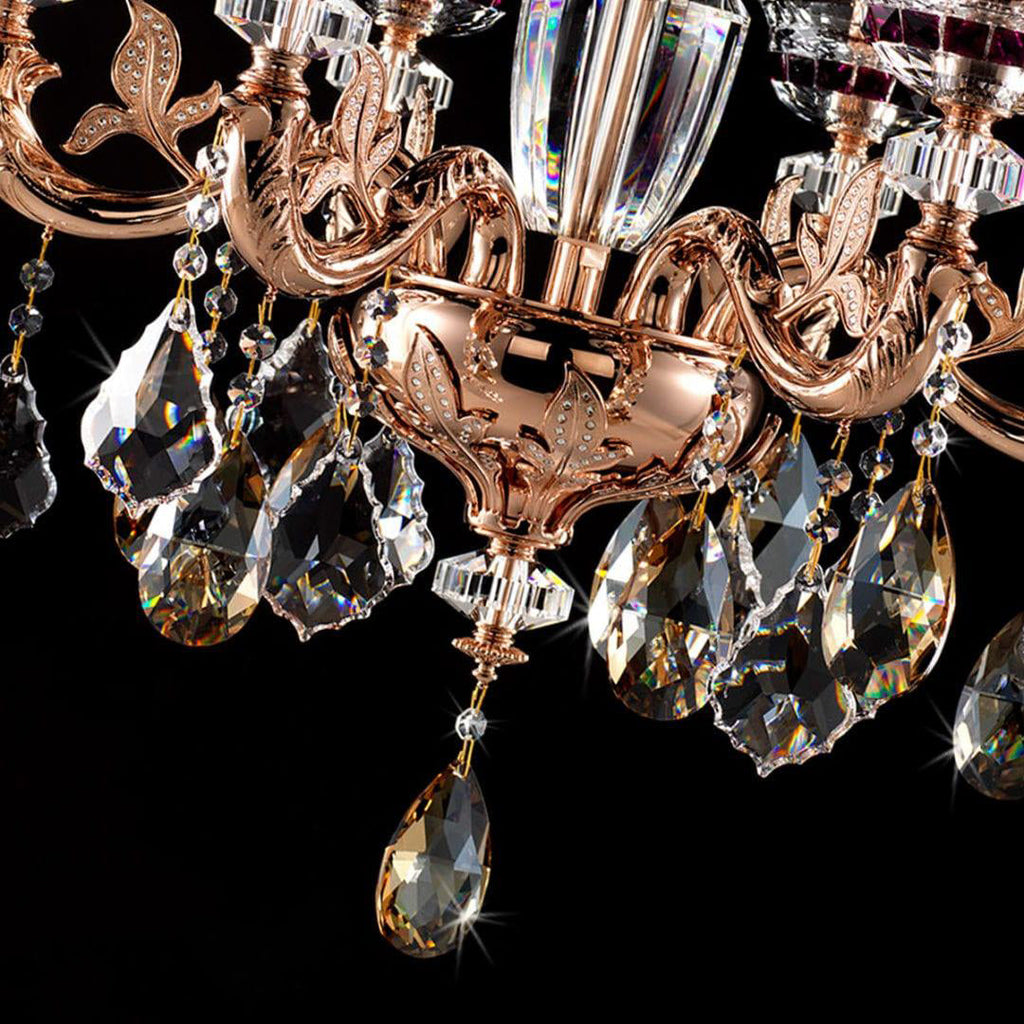 Bacalao Chandelier 27" 6 Lights