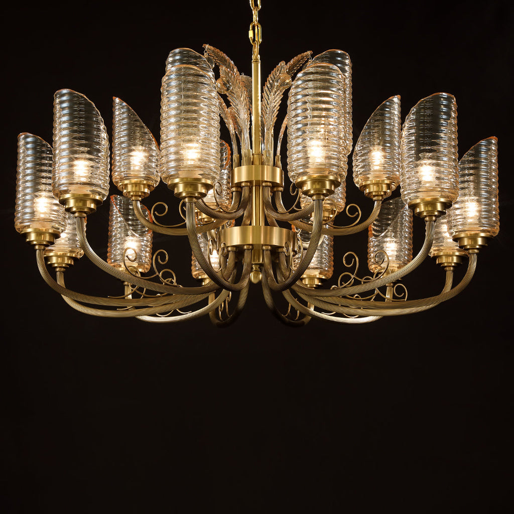 Zenith chandelier 41"W