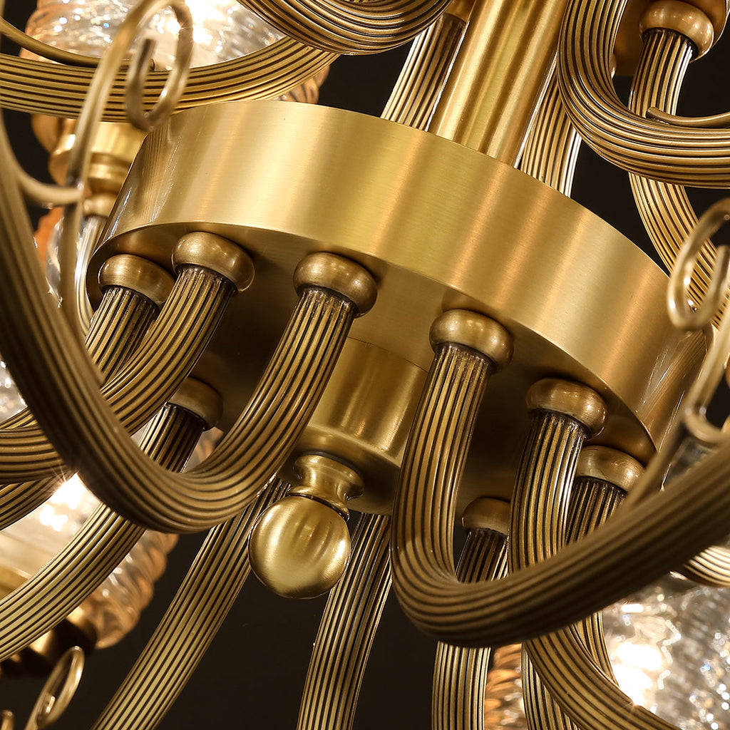 Zenith chandelier 41"W