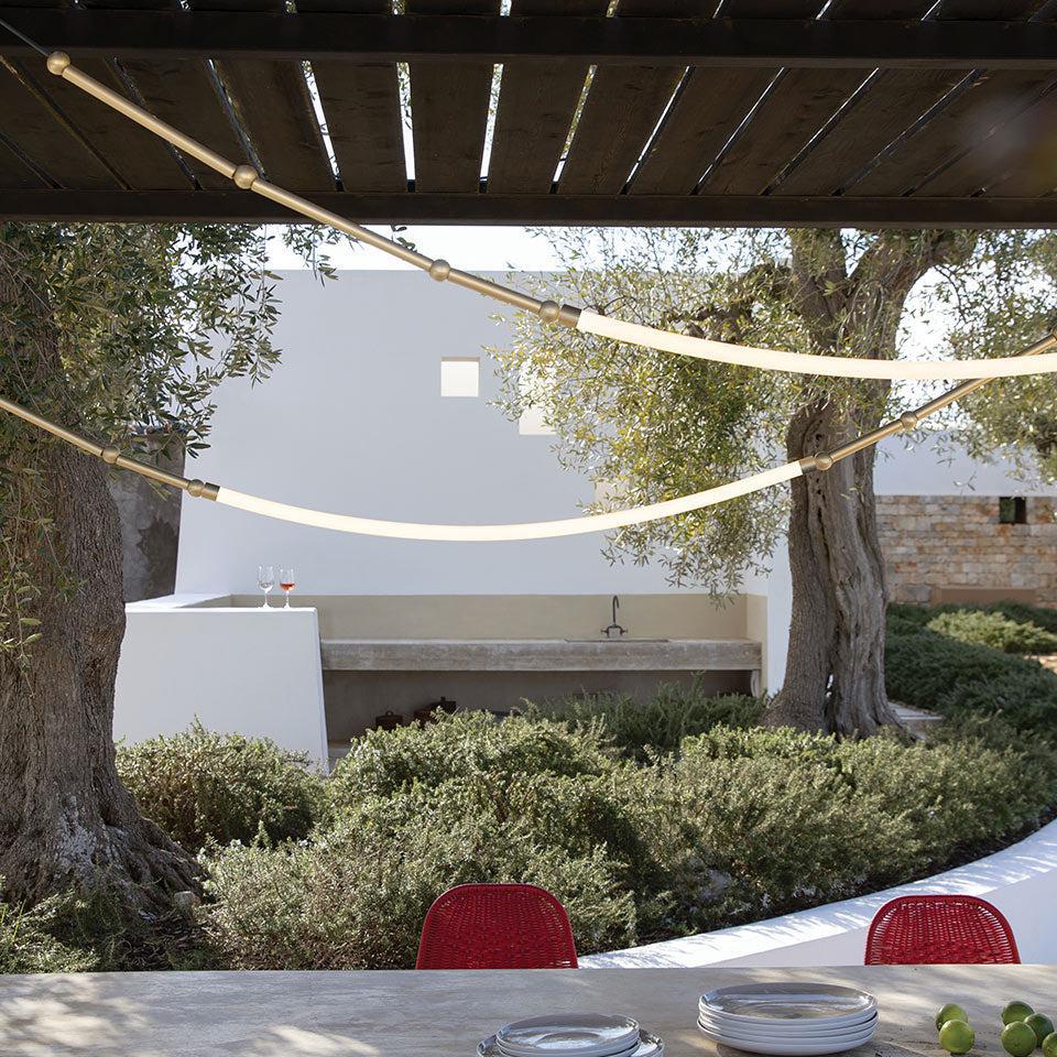 Leda Alabaster Chandelier