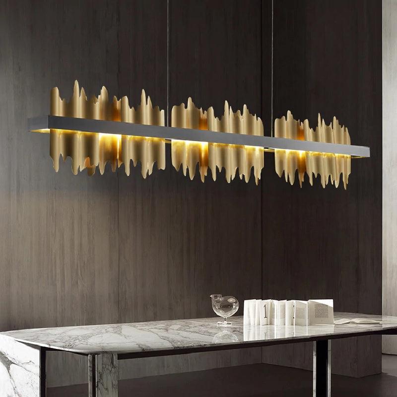 Leila Dining Room Chandelier 47" L