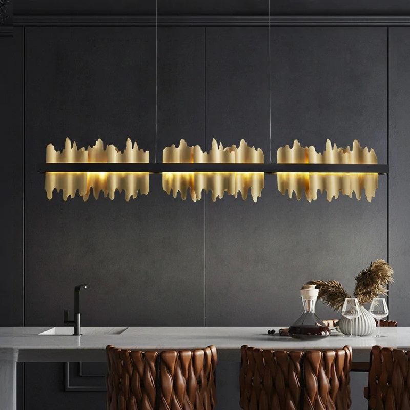 Leila Dining Room Chandelier 47" L