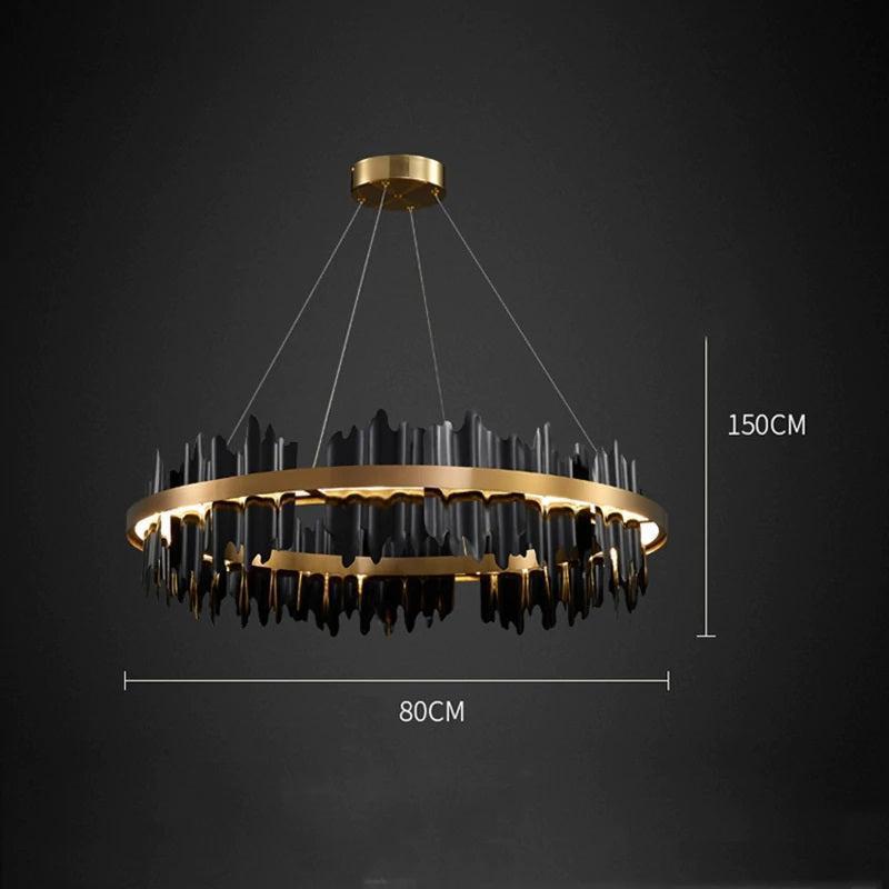 Leila Modern Ring Chandelier