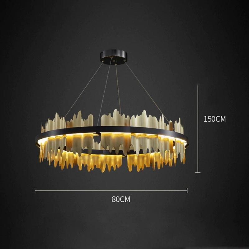 Leila Modern Ring Chandelier
