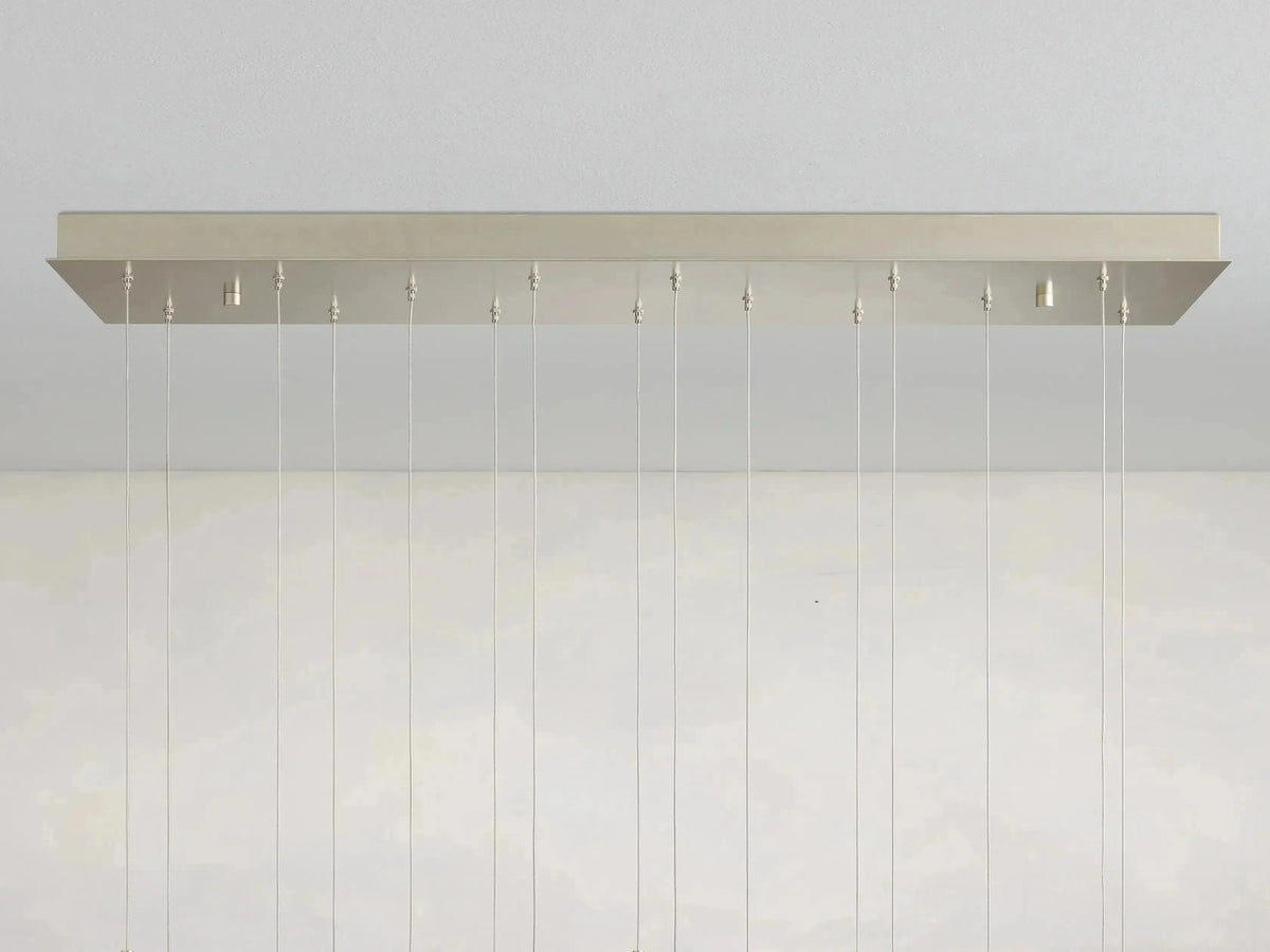 Arica Rectangular Chandelier 15/30 Light